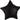 Anagram - Ballon Mylar 18Po - Étoile Noir - Party Shop
