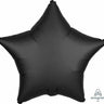 Anagram - Ballon Mylar 18Po - Étoile Satin - Noir - Party Shop