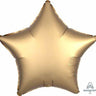 Anagram - Ballon Mylar 18Po - Étoile Satin - Or - Party Shop