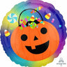 Anagram - Ballon Mylar 18Po - Halloween (Panier Citrouille) - Party Shop