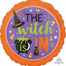 Anagram - Ballon Mylar 18Po - Halloween (The Witch Is In) - Party Shop