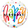 Anagram - Ballon Mylar 18Po - Happy Birthday - Party Shop