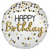 Anagram - Ballon Mylar 18Po - Happy Birthday À Pois - Party Shop