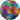 Anagram - Ballon Mylar 18Po - Iridescent Arc-En-Ciel Coloré - Party Shop