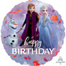 Anagram - Ballon Mylar 18Po - La Reine Des Neiges - Happy Birthday - Party Shop