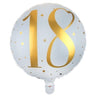 Santex - Ballon Mylar 18Po Or - 18 Ans - Party Shop