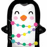 Anagram - Ballon Mylar 18Po - Pingouin De Noel - Party Shop