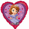 Anagram - Ballon Mylar 18Po - Princesse Sofia Coeur - Party Shop