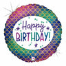 Betallic - Ballon Mylar 18Po - Sirène (Happy Birthday) - Party Shop