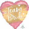 Qualatex - Ballon Mylar 18Po - Team Bride (Rose Et Or) - Party Shop