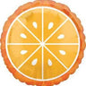 Anagram - Ballon Mylar 18Po - Tranche D'Orange - Party Shop