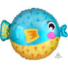 Anagram - Ballon Mylar 19Po - Poisson Globe - Party Shop