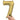 Anagram - Ballon Mylar - #7 Or Blanc - Party Shop