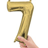 Anagram - Ballon Mylar - #7 Or Blanc - Party Shop