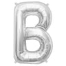 Anagram - Ballon Mylar A L'Aire 16Po B Argent - Party Shop