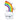 Anagram - Ballon Mylar Airloonz - Arc-En-Ciel - Party Shop