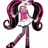 Anagram - Ballon Mylar Airwalker 65" - Monster High - Draculaura - Party Shop