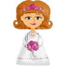 Anagram - Ballon Mylar Airwalker - Mariée - Party Shop