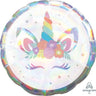 Anagram - Ballon Mylar Jumbo - Licorne Holographique - Party Shop