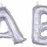 Anagram - Ballon Mylar Lettre Scrypt À L'Air - It'S A Boy (Argent Holo) - Party Shop