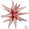 Anagram - Ballon Mylar Magic Star Large - Rose Gold - Party Shop