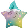 BLC - Ballon Mylar Multishape - Etoile Endormi - Party Shop