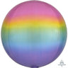 Anagram - Ballon Mylar Orbz - Arc En Ciel Pastel - Party Shop