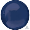 Anagram - Ballon Mylar Orbz - Bleu Marin - Party Shop