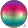 Anagram - Ballon Mylar Orbz - Dégradé Arc-En-Ciel - Party Shop