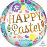 Anagram - Ballon Mylar Orbz - Happy Easter - Party Shop