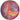 Anagram - Ballon Mylar Orbz Marbré - Or/Rouge/Bleu - Party Shop