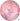 Anagram - Ballon Mylar Orbz Marbré -  Rose/Mauve/Or - Party Shop