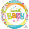 Anagram - Ballon Mylar Orbz - Sweet Baby - Party Shop