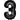 Anagram - Ballon Mylar Supershape - Nombre 3 Noir - Party Shop