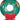 Anagram - Ballon Mylar Supershape 3D - Noel (Couronne De Gui) - Party Shop