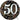 Anagram - Ballon Mylar Supershape - 50 Ans Jumbo - Party Shop