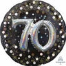 Anagram - Ballon Mylar Supershape - 70 Ans 3D - Party Shop