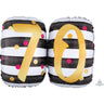 Anagram - Ballon Mylar Supershape - 70 Ans Glamour - Party Shop