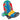 Anagram - Ballon Mylar Supershape - Botte De Cowboy Coloré - Party Shop