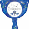 Anagram - Ballon Mylar Supershape - Calice Bleu Première Communion - Party Shop