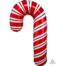 Qualatex - Ballon Mylar Supershape - Canne De Noel - Party Shop