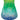 Anagram - Ballon Mylar Supershape - Cocktail Vert Et Bleu - Party Shop