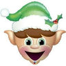 Qualatex - Ballon Mylar Supershape - Elf De Noel - Party Shop
