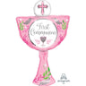 BLC - Ballon Mylar Supershape - First Communion Rose - Party Shop