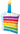 Anagram - Ballon Mylar Supershape - Gâteau De Fête Multicolore - Party Shop