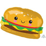 Anagram - Ballon Mylar Supershape - Hamburger Mignon - Party Shop