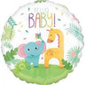 Anagram - Ballon Mylar Supershape - Hello Baby (Jungle) - Party Shop