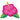 Anagram - Ballon Mylar Supershape - Hibiscus Rose - Party Shop