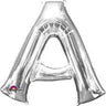 Anagram - Ballon Mylar Supershape - Lettre A Argent - Party Shop