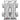 Anagram - Ballon Mylar Supershape - Lettre # - Argent - Party Shop